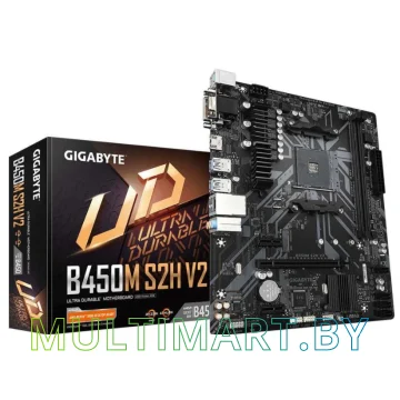 Материнская плата Gigabyte B450M S2H V2 (rev. 1.0)